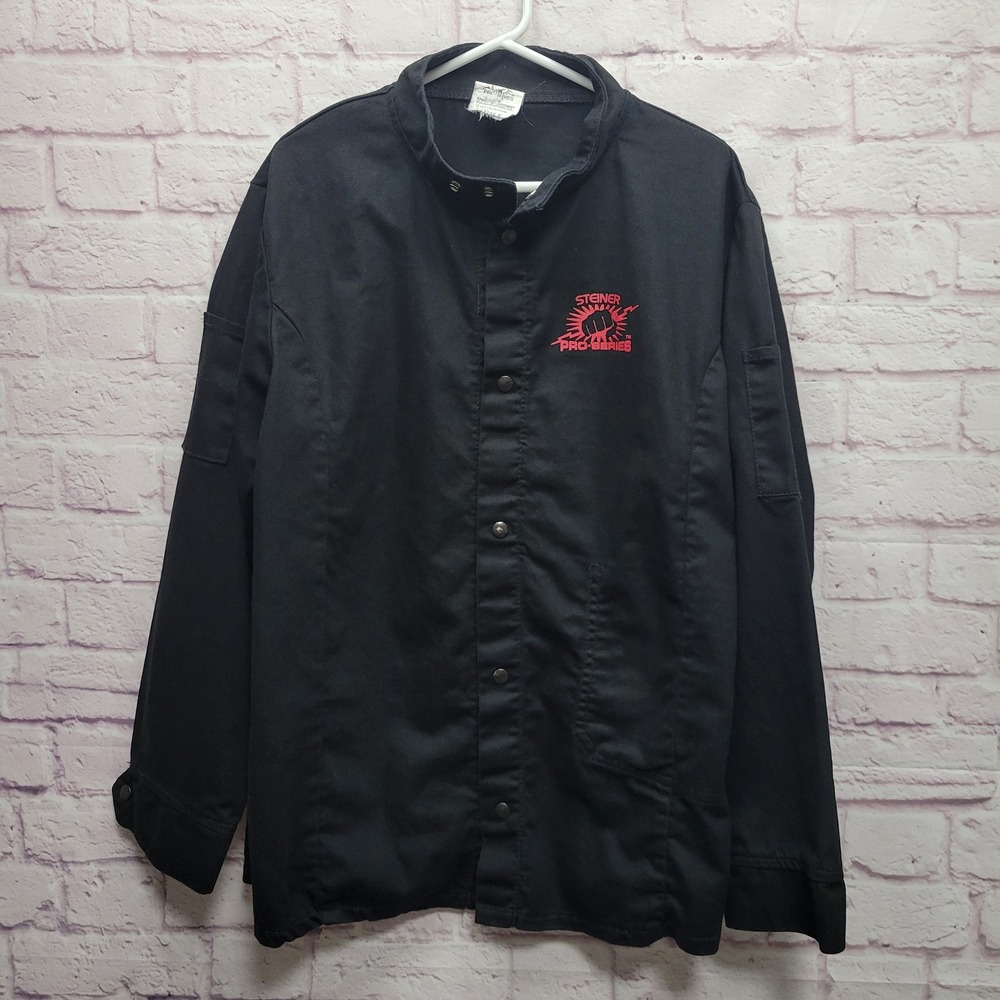 Steiner Pro Series Weldlite Flame Retardant Jacket Mens XL Snap Shacket Workwear